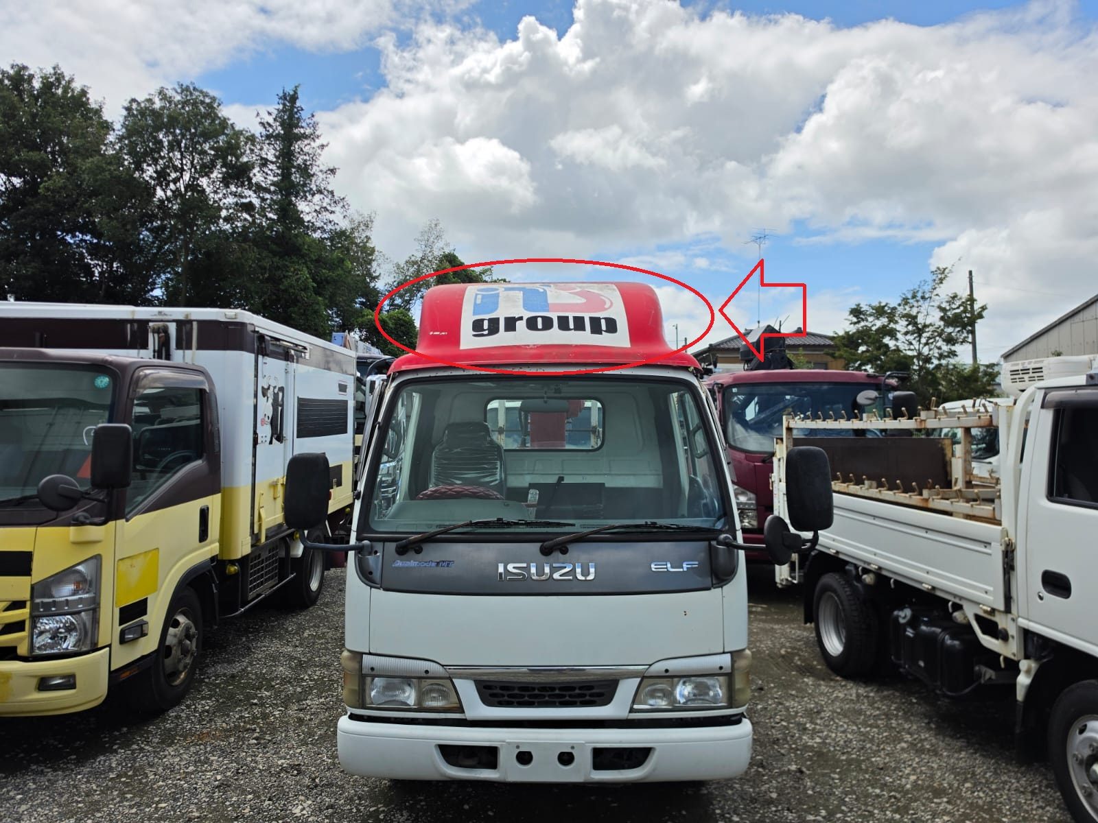 CG-P9 | Air deflector for Isuzu (1994–2003)