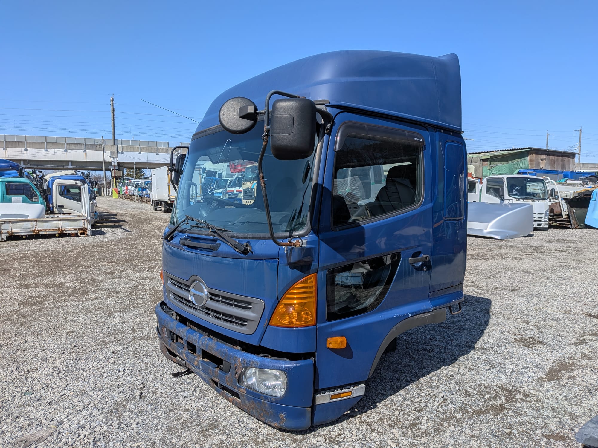 CG-AC-131 | Cabin only Hino Ranger Cabin FD7JUA-10635, with bed